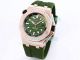 Copy Audemars Piguet Royal Oak Offshore Diver Watch Green Dial Rubber Strap 42MM (3)_th.jpg